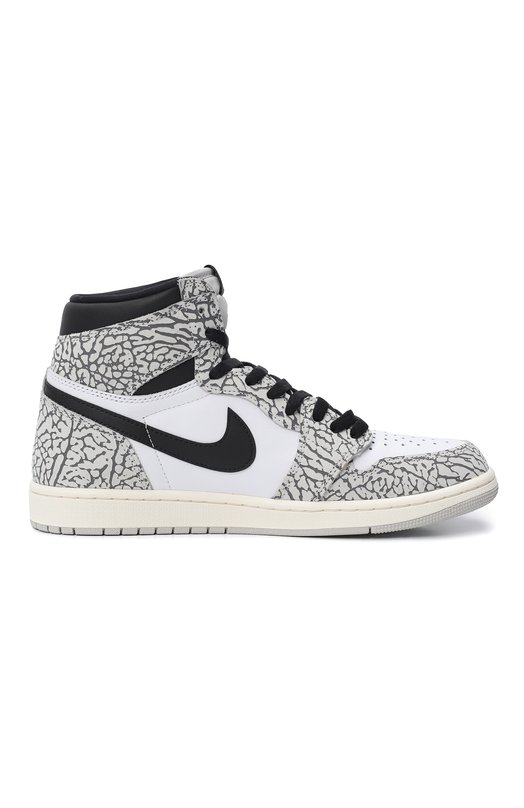 Кеды Jordan 1 Retro High OG «White Cement» | Nike | Серый - 5