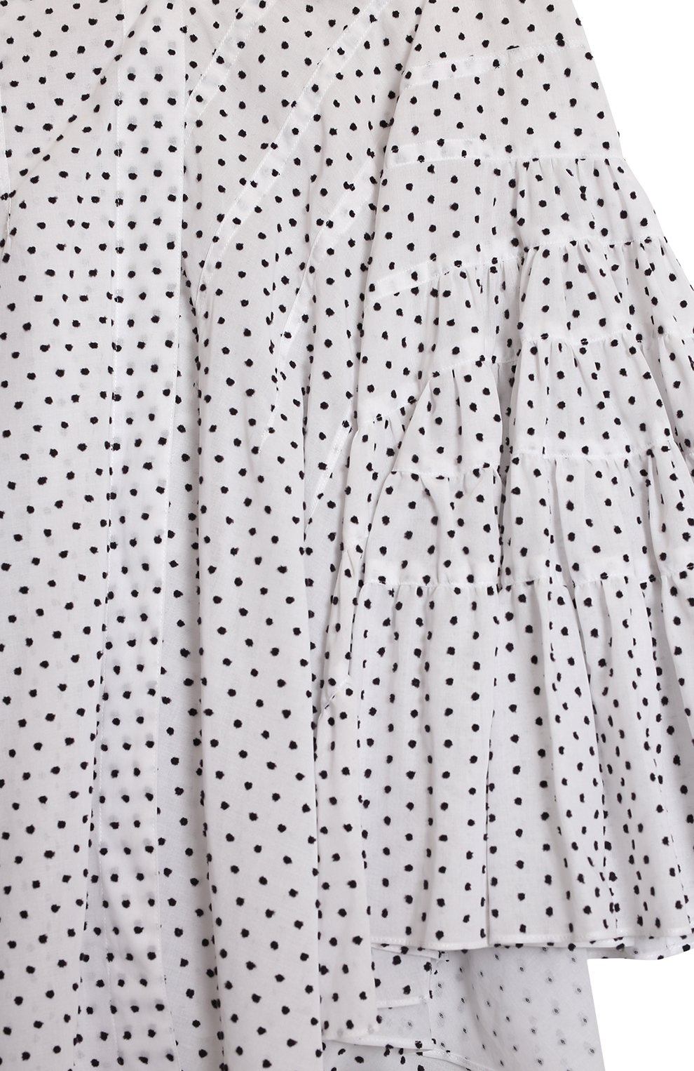 Хлопковая юбка | Alaia | Чёрно-белый - 3