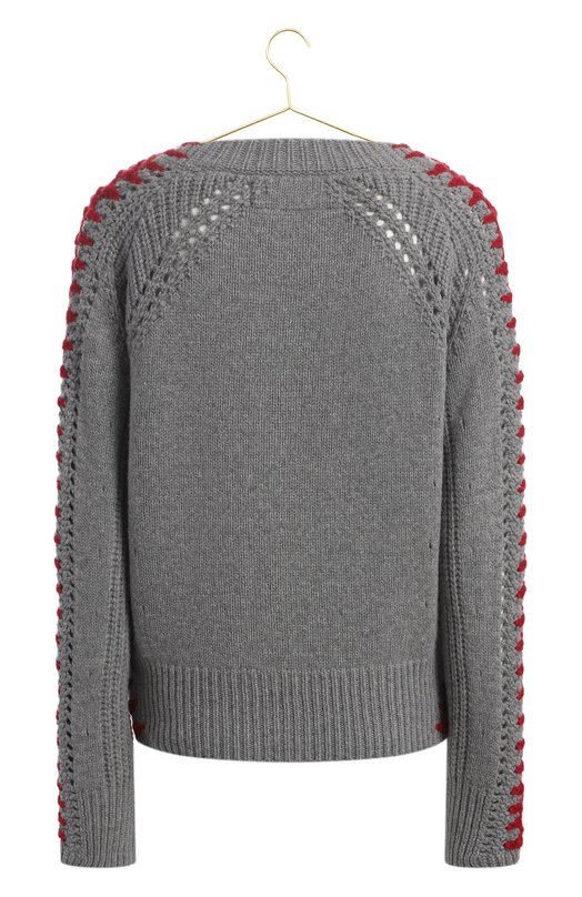 Пуловер из шерсти и кашемира | Ermanno Scervino | Серый - 2