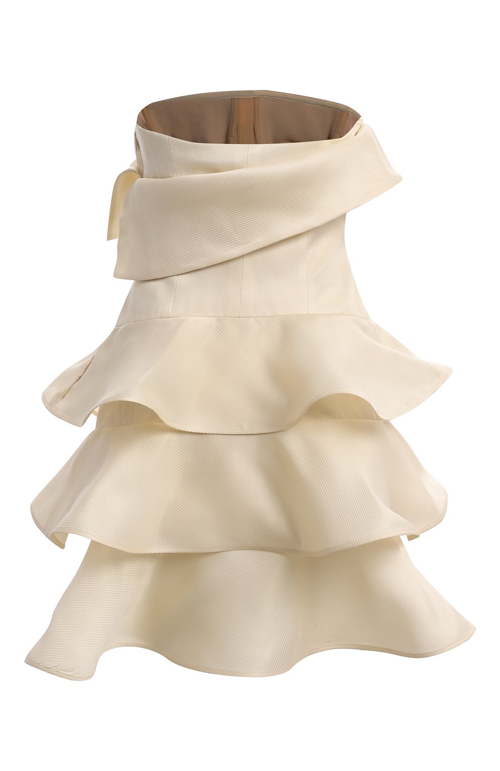 Шелковое платье | Giorgio Armani | Белый - 2