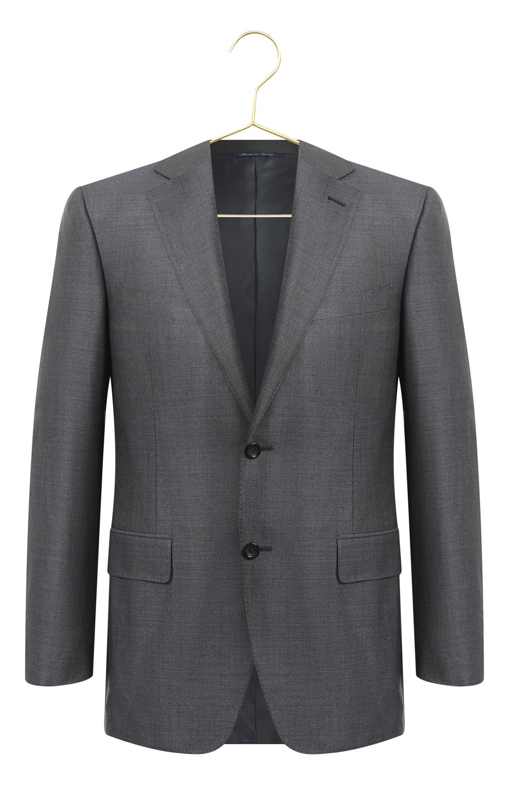 Пиджак из шерсти и шелка | Canali | Серый - 1