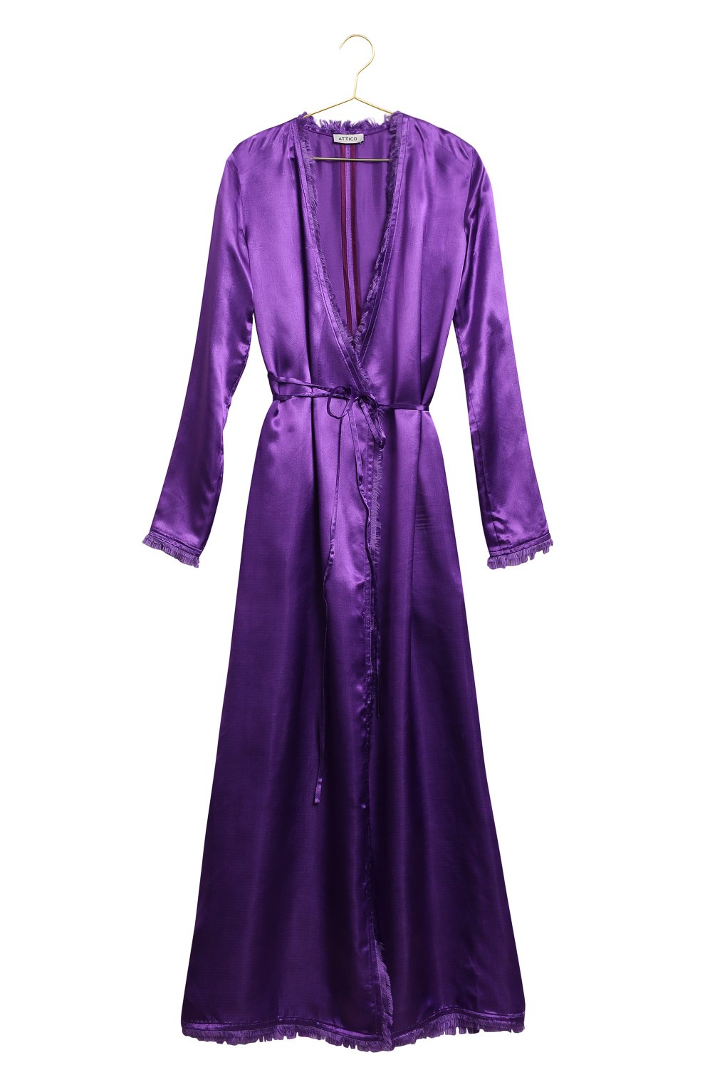 Платье из вискозы | The Attico | Фиолетовый - 1