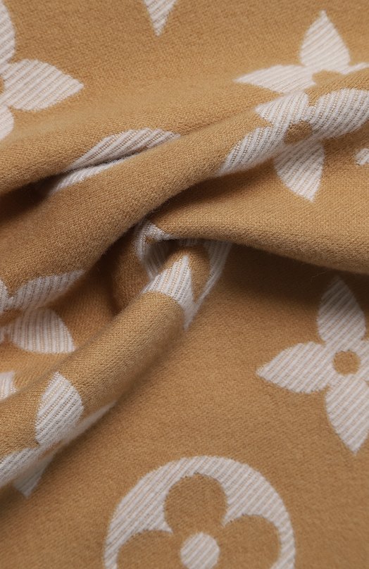 Шерстяной шарф  LV Essential | Louis Vuitton | Бежевый - 2