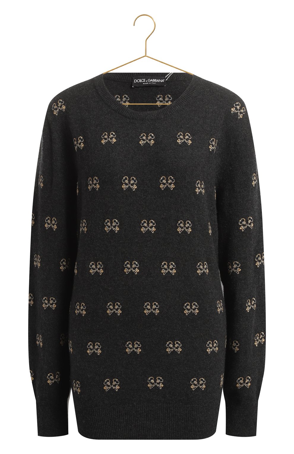 Кашемировый пуловер | Dolce & Gabbana | Серый - 1