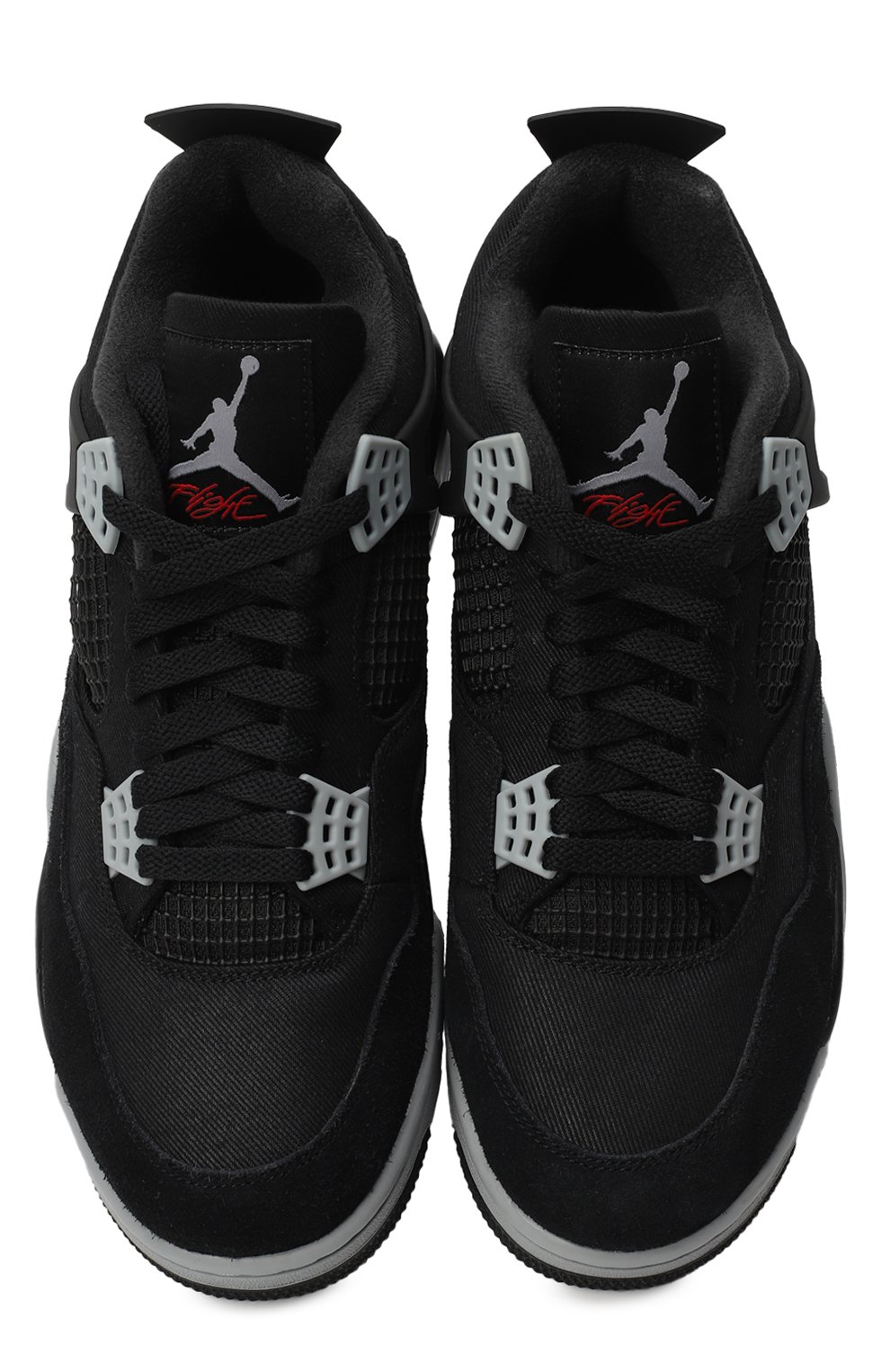 Кроссовки Air Jordan 4 Retro SE Black Canvas | Nike | Чёрный - 2