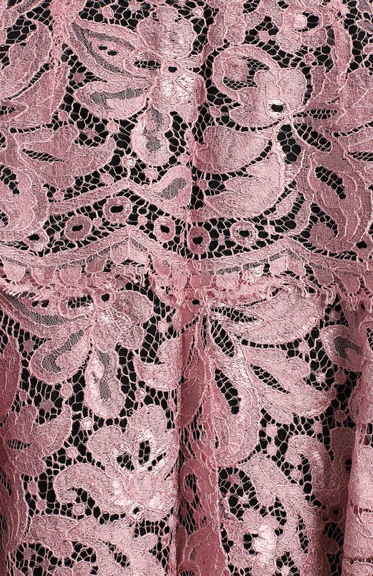 Юбка из вискозы | Dolce & Gabbana | Розовый - 3