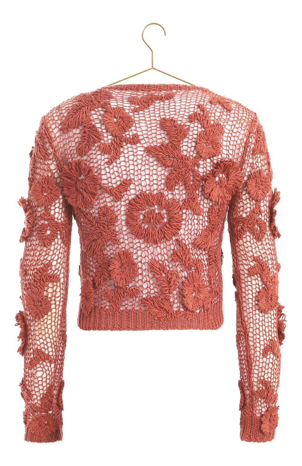 Льняной пуловер | Valentino | Красный - 2