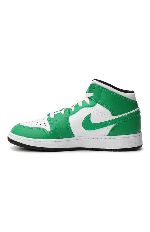 Кеды Air Jordan 1 Mid 'Lucky Green' | Nike | Зелёный - 6