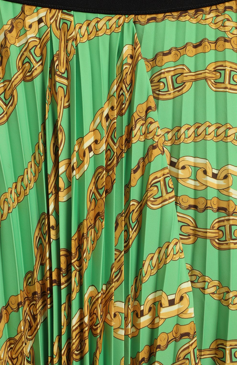 Плиссированная юбка | Balenciaga | Зелёный - 3