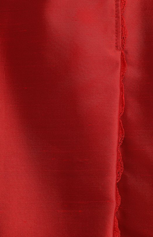 Юбка из шелка и хлопка | Dolce & Gabbana | Красный - 3