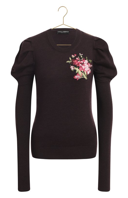 Пуловер из вискозы | Dolce & Gabbana | Фиолетовый - 1