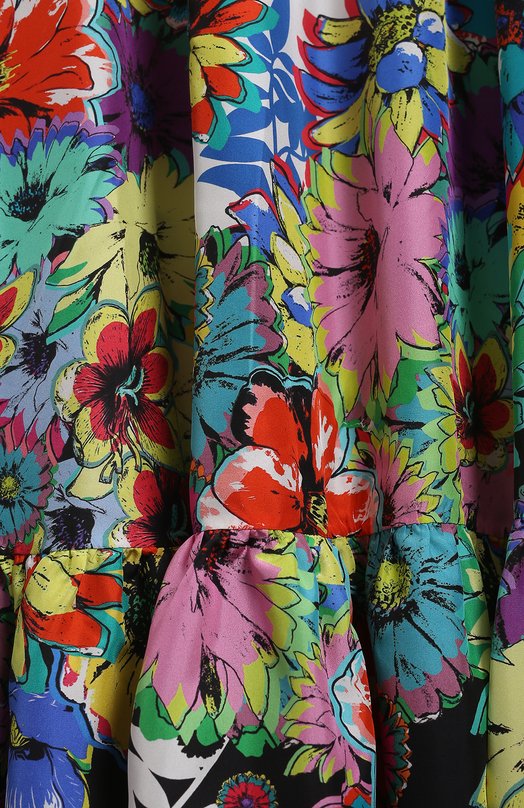 Шелковая юбка | Roberto Cavalli | Разноцветный - 3
