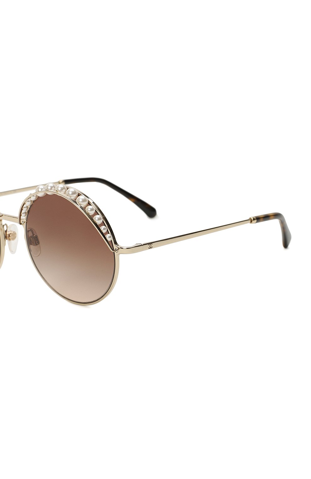 Солнцезащитные очки | Chanel | Золотой - 4