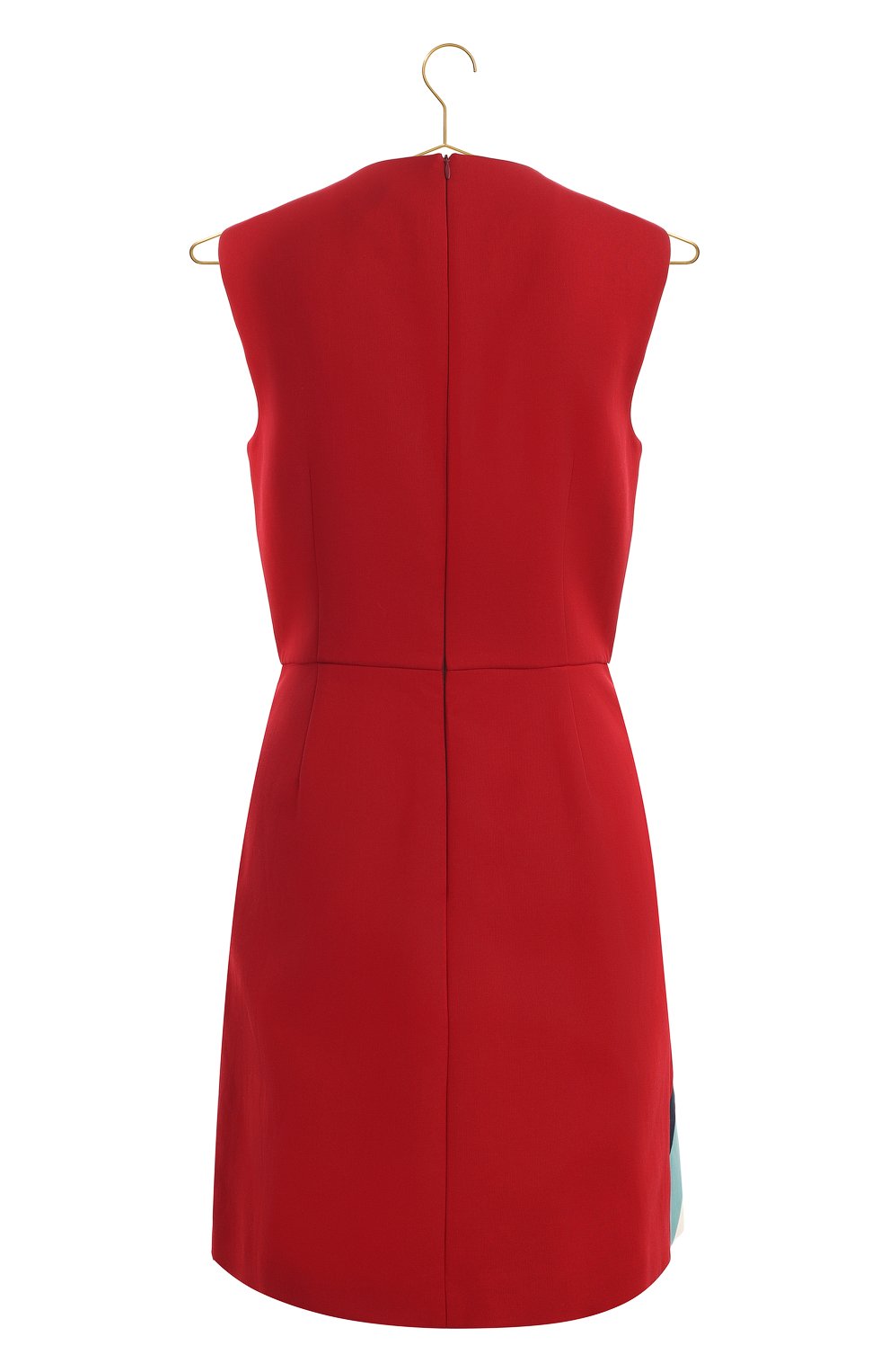 Платье из хлопка и вискозы | RED Valentino | Красный - 2