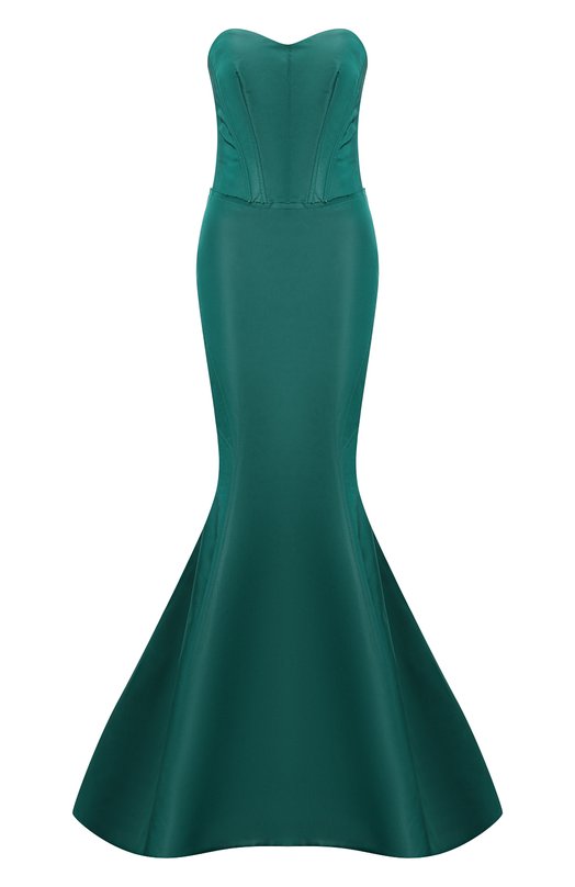 Шелковое платье | Zac Posen | Зелёный - 1
