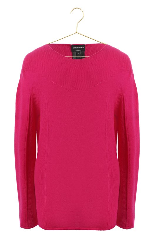Шерстяной пуловер | Giorgio Armani | Розовый - 1