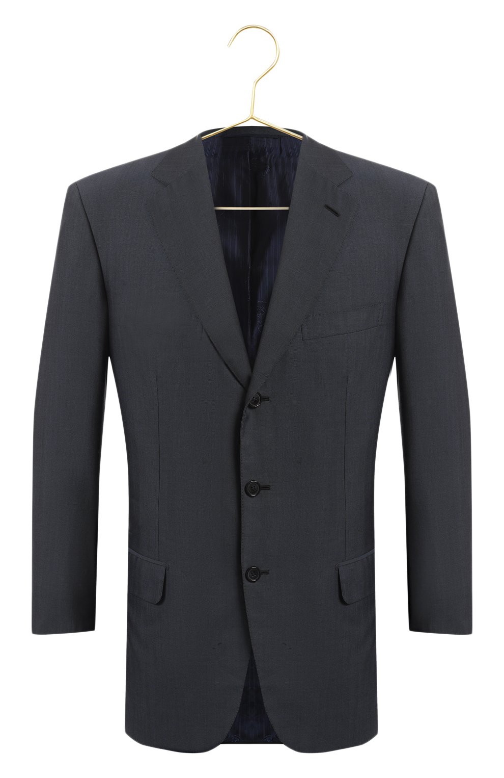 Пиджак из шерсти и шелка | Brioni | Серый - 1