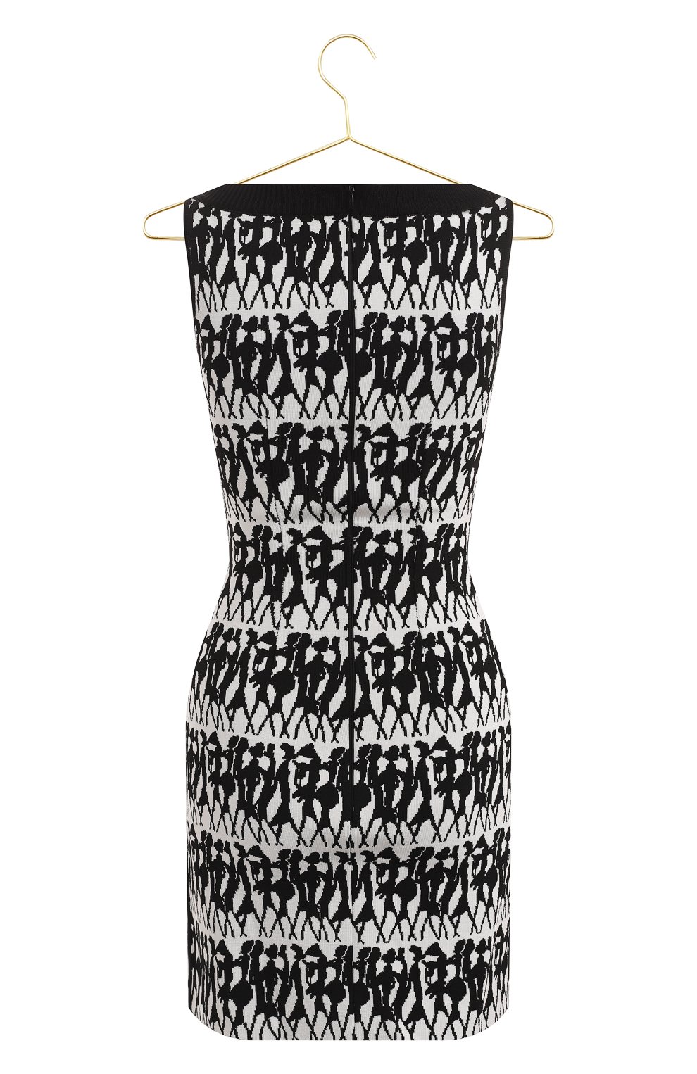 Платье из вискозы | Herve L.Leroux | Чёрно-белый - 2