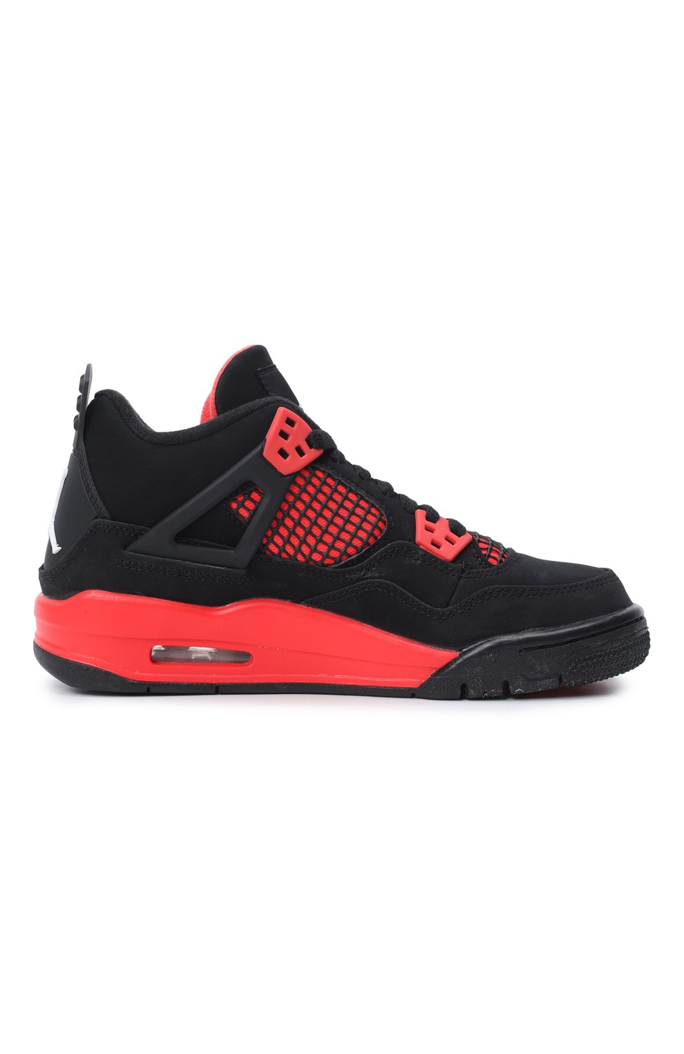 Кроссовки Air Jordan 4 Retro (GS) "Red Thunder" | Nike | Чёрный - 5