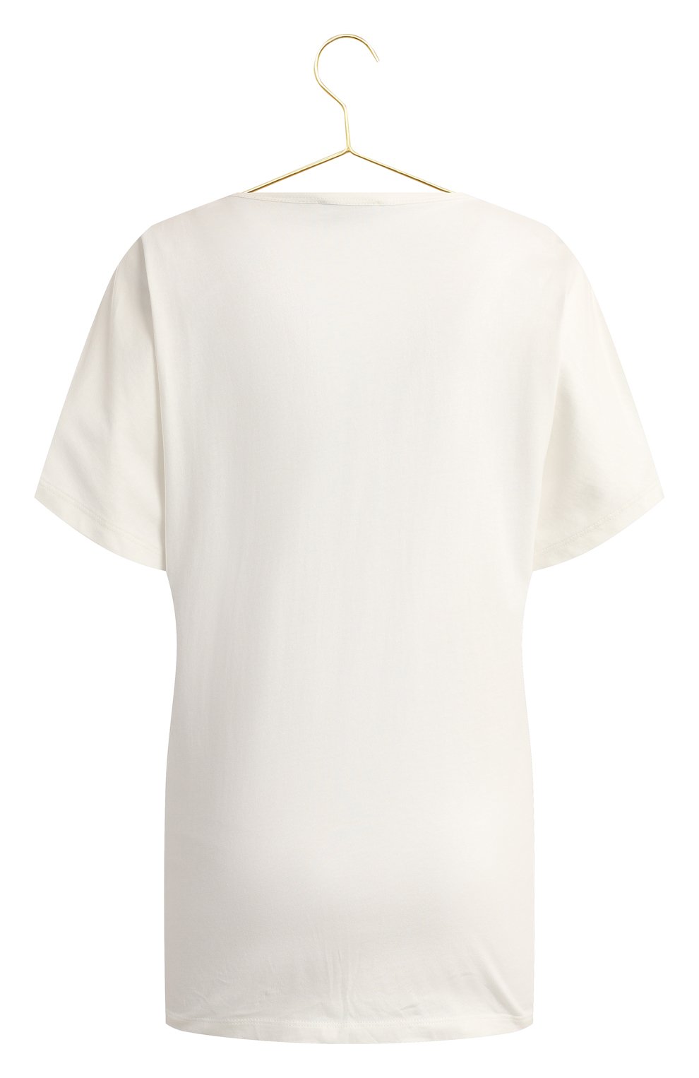 Хлопковая футболка | Moncler | Белый - 2