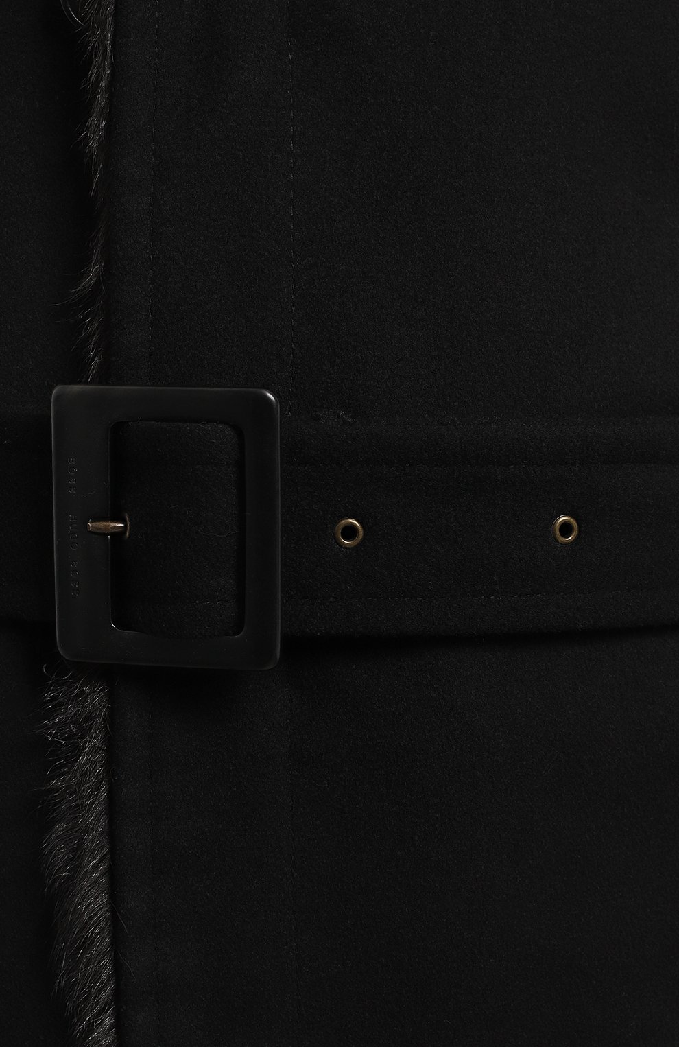 Пальто из шерсти и кашемира | Hugo Boss | Чёрный - 3