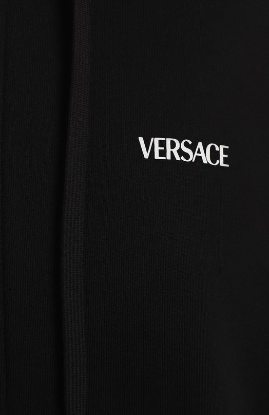 Хлопковая толстовка | Versace | Чёрный - 3