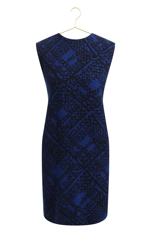 Шерстяное платье | Saint Laurent | Синий - 1
