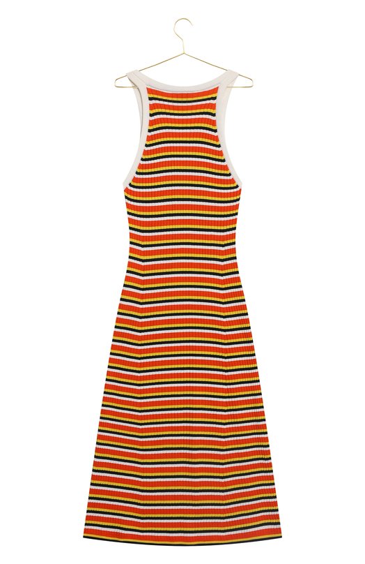 Платье из хлопка и кашемира | Courrèges | Разноцветный - 2