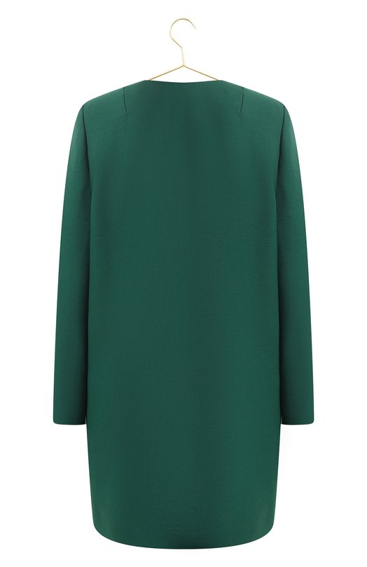 Шерстяное пальто | Dolce & Gabbana | Зелёный - 2