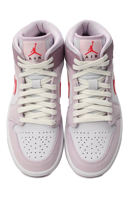 Кеды Air Jordan 1 Mid Valentines Day | Nike | Фиолетовый - 2