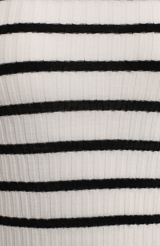 Шерстяной пуловер | MRZ | Чёрно-белый - 3