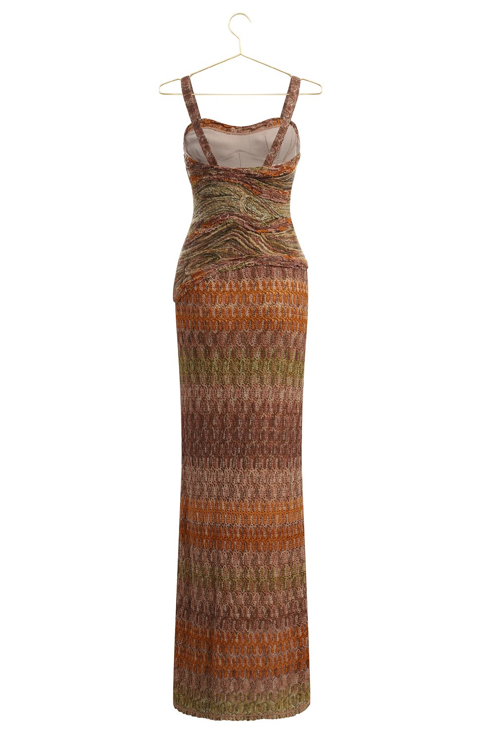 Платье из вискозы и шерсти | Missoni | Разноцветный - 2