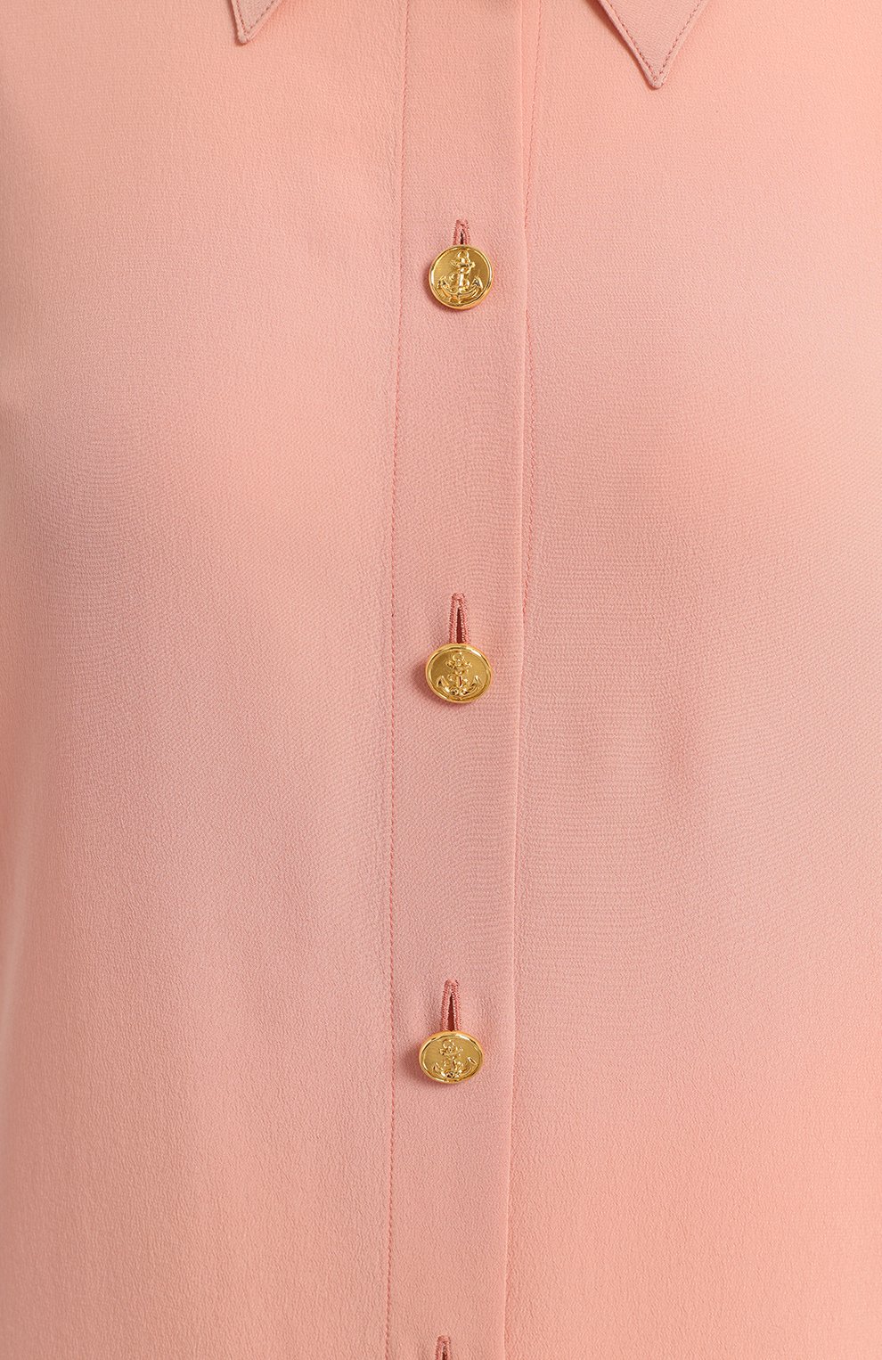 Шелковая блузка | Gucci | Жёлтый - 3