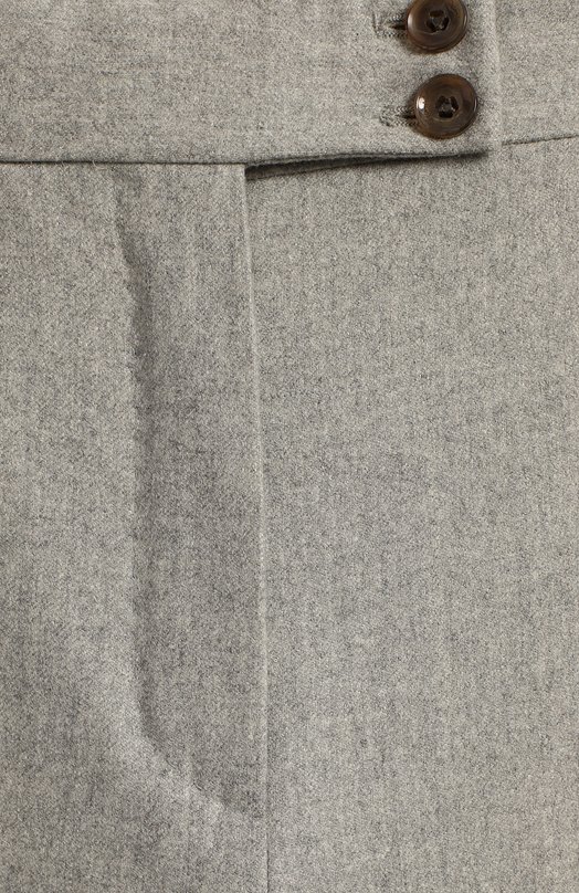 Кашемировые брюки | Brioni | Серый - 4