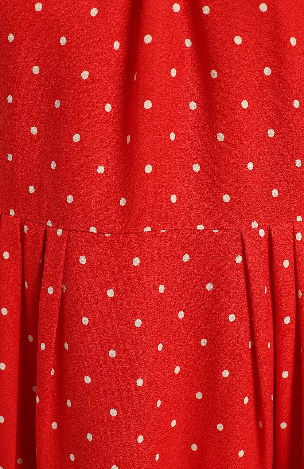 Платье из вискозы | Celine | Красный - 3