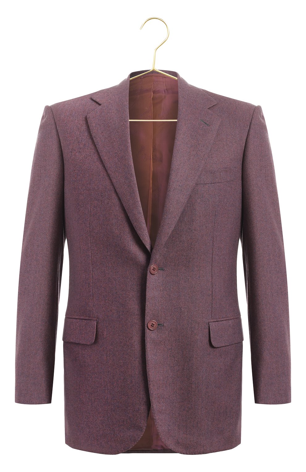 Пиджак из шерсти и кашемира | Brioni | Фиолетовый - 1