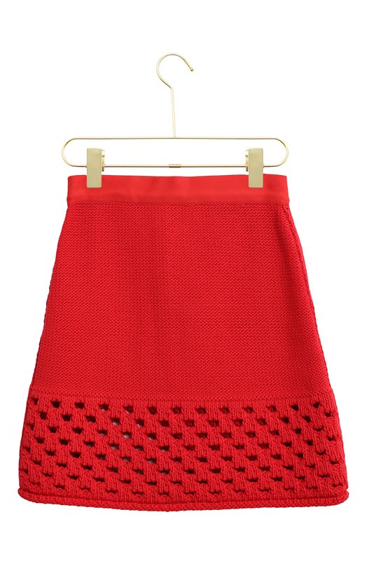 Хлопковая юбка | Sonia Rykiel | Красный - 2
