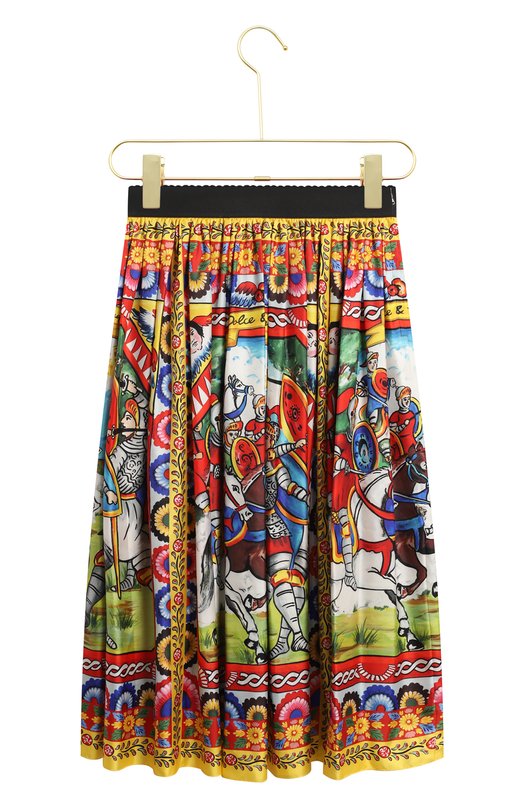 Шелковая юбка | Dolce & Gabbana | Разноцветный - 2