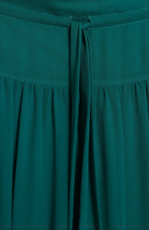Шелковая юбка | Lanvin | Зелёный - 3
