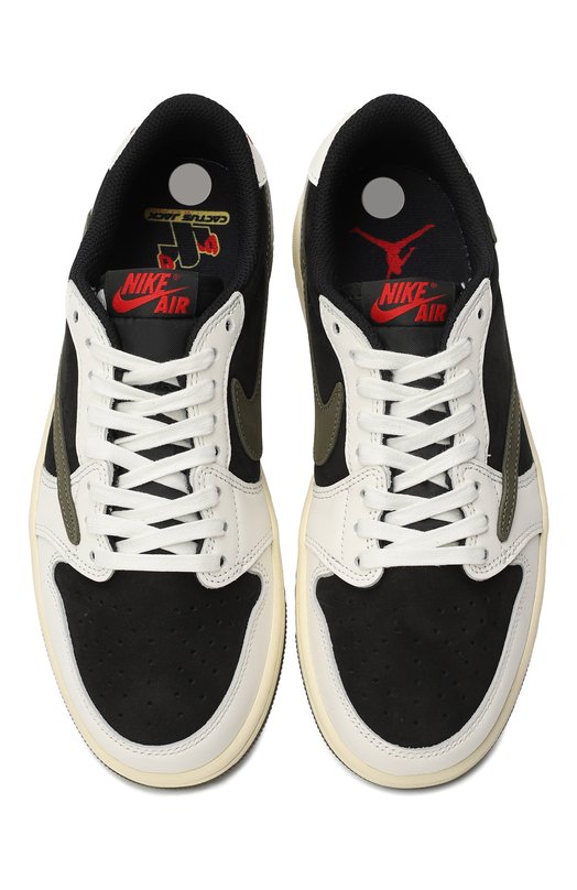 Кеды Air Jordan 1 Low x Travis Scott 'Medium Olive' | Nike | Разноцветный - 2