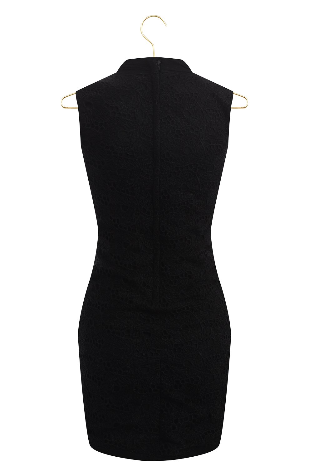 Платье из шерсти и вискозы | Dolce & Gabbana | Чёрный - 2
