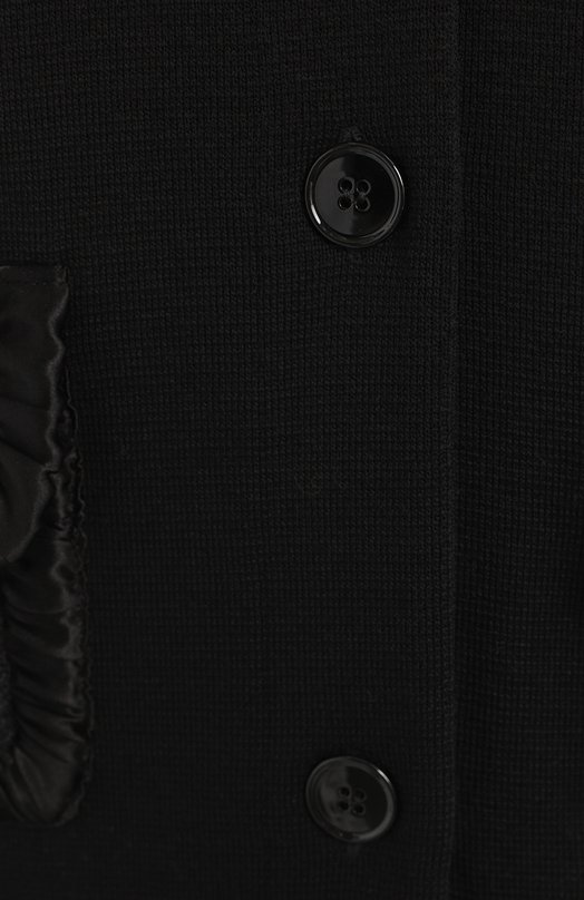 Платье из шерсти и шелка | Dolce & Gabbana | Чёрный - 3