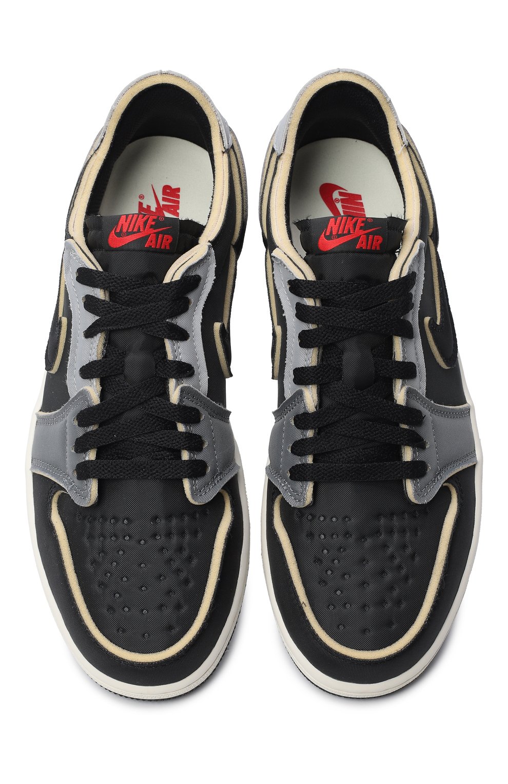 Кеды Jordan 1 Low OG EX Black Smoke Grey | Nike | Чёрный - 2