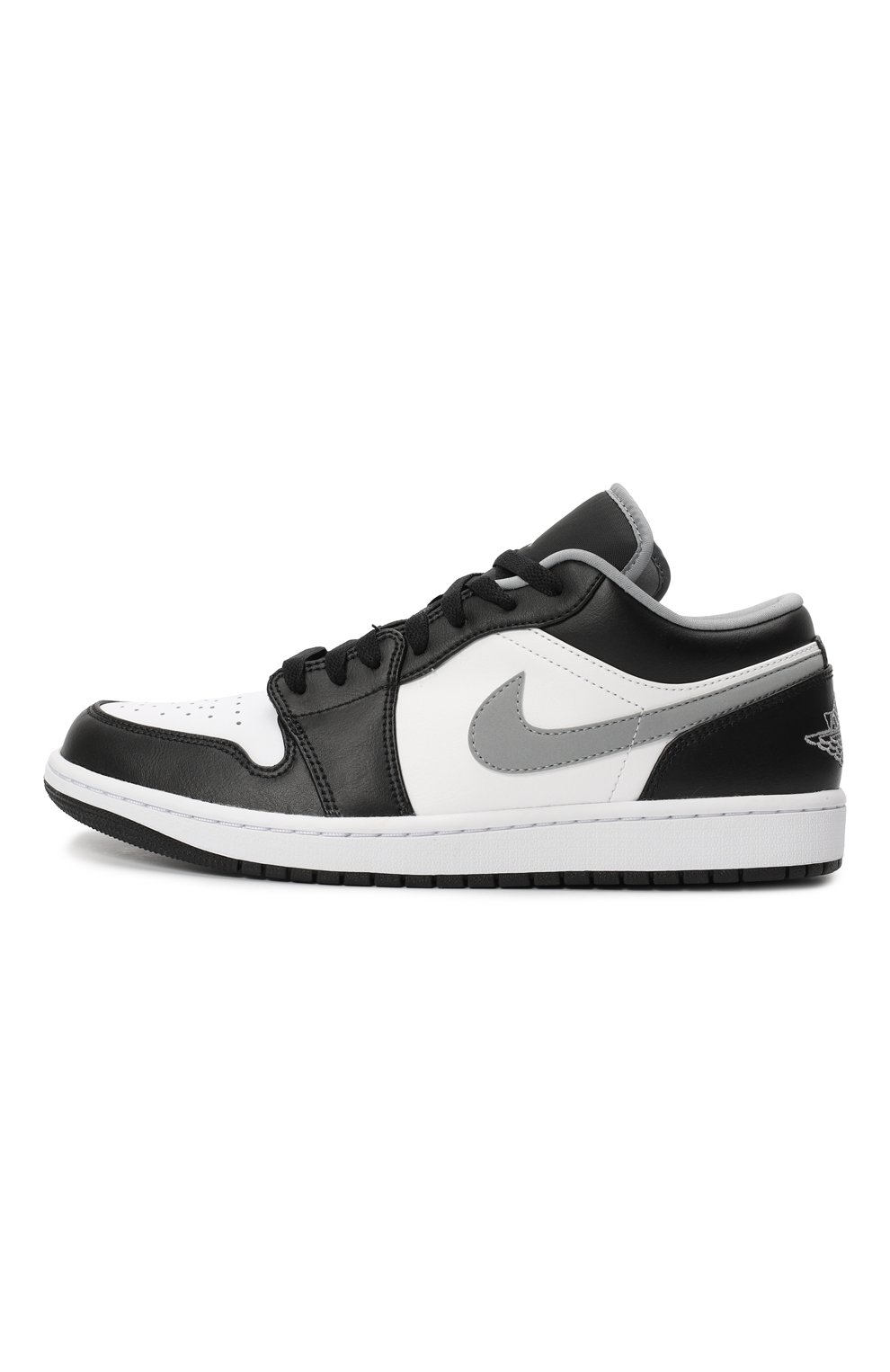 Кеды Air Jordan 1 Low "Black White Grey" | Nike | Чёрно-белый - 4
