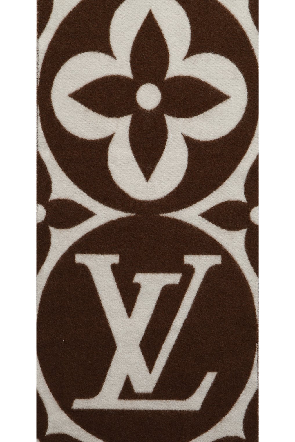 Шерстяной шарф | Louis Vuitton | Коричневый - 3