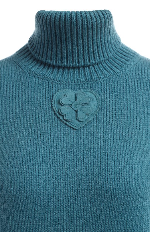 Шерстяной свитер | Chanel | Голубой - 3