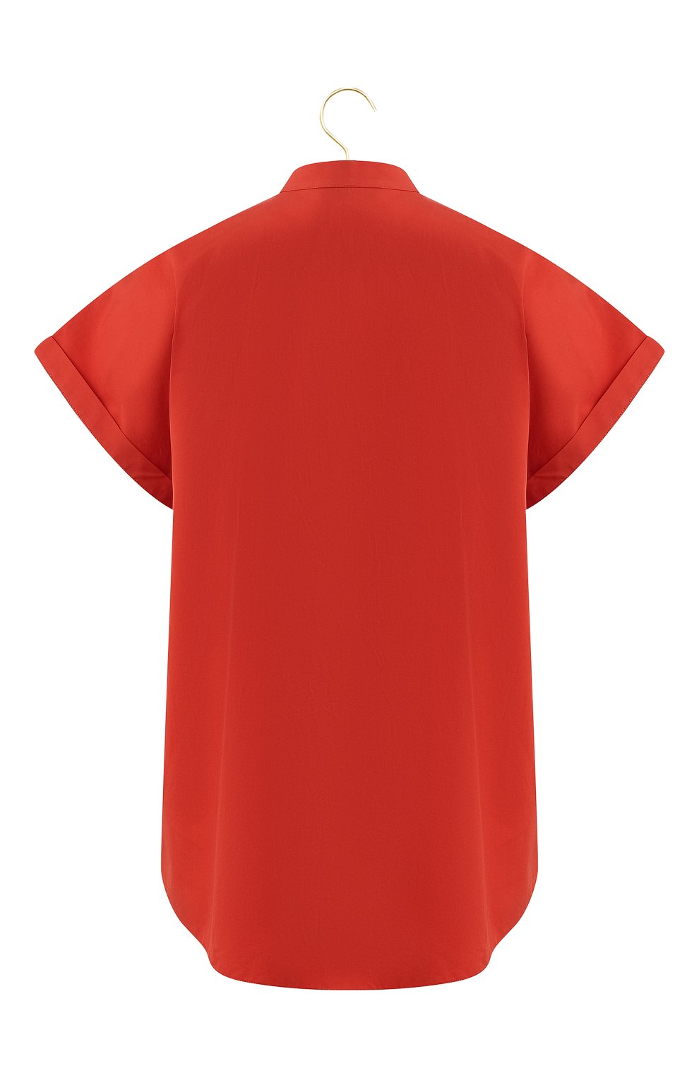 Хлопковая блузка | Loro Piana | Красный - 2