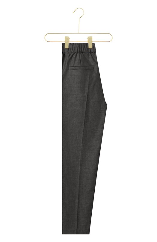 Шерстяные брюки | Brunello Cucinelli | Серый - 2