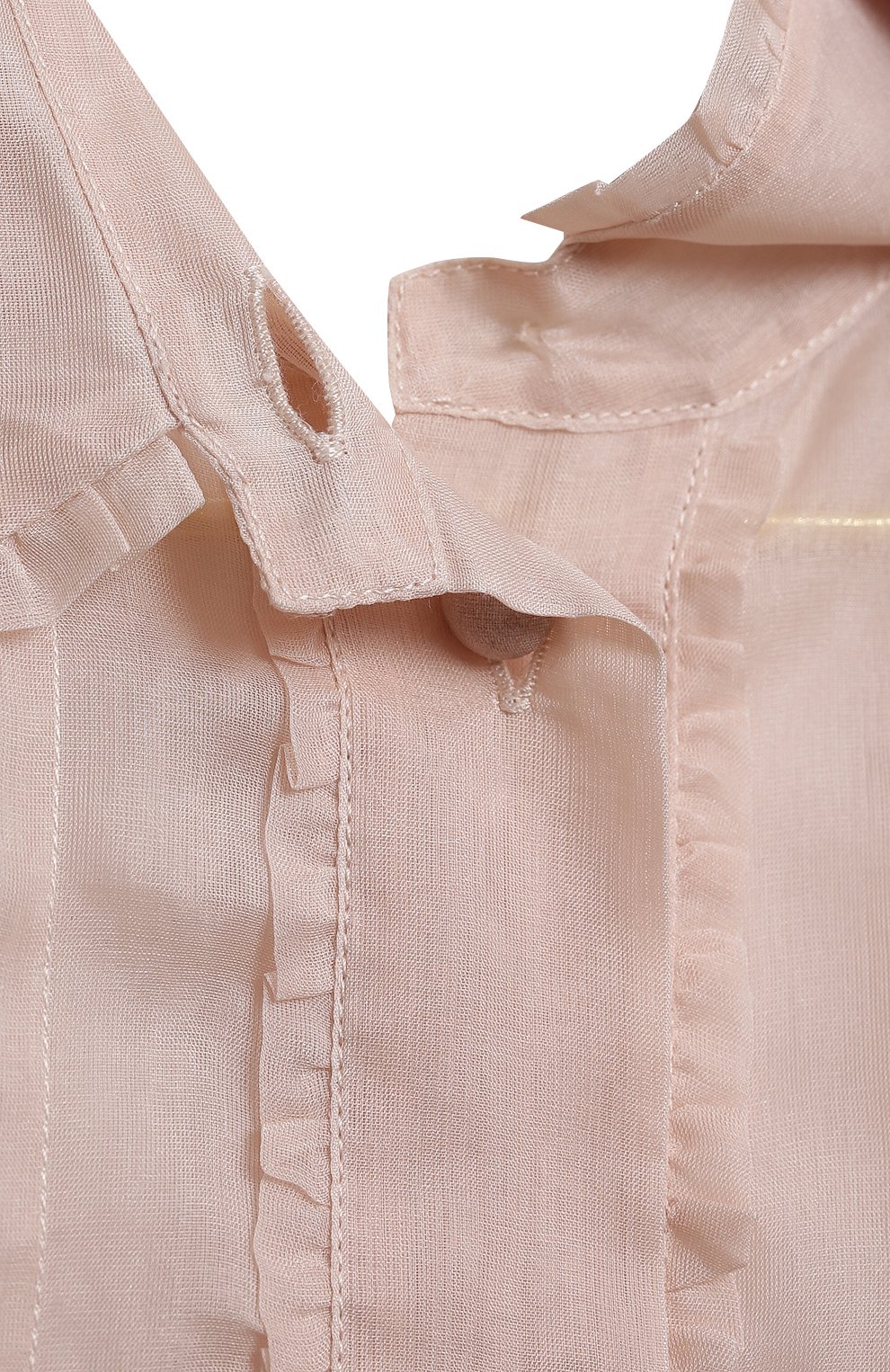 Шелковая блузка | Valentino | Розовый - 3