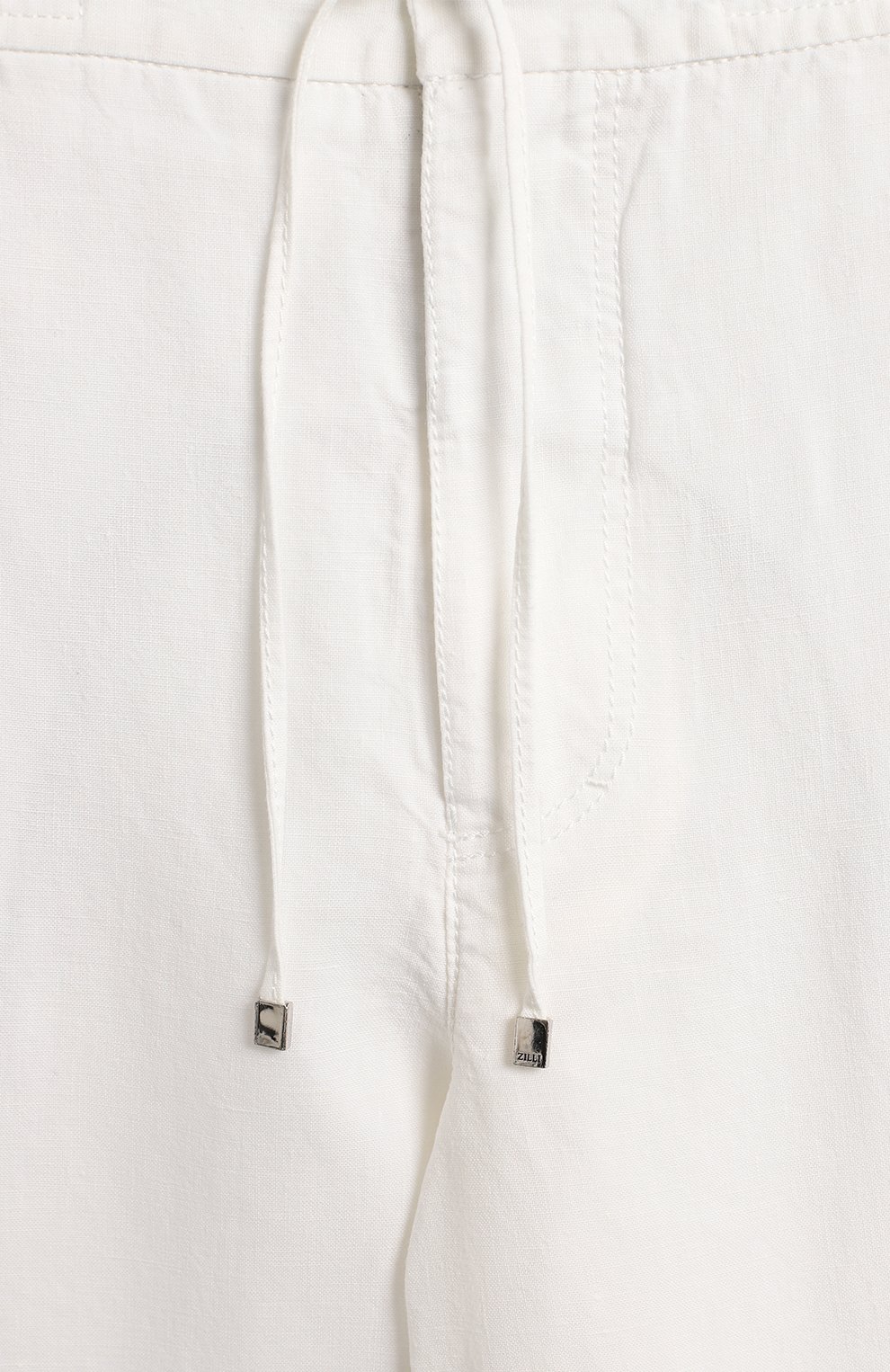 Льняные брюки | Zilli | Белый - 4